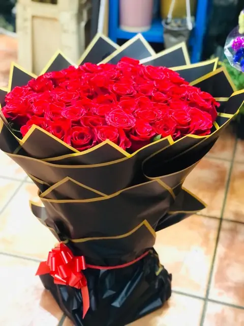 Ramo de 50 rosas