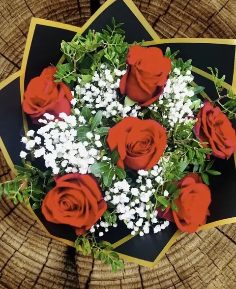 Ramo de 6 rosas